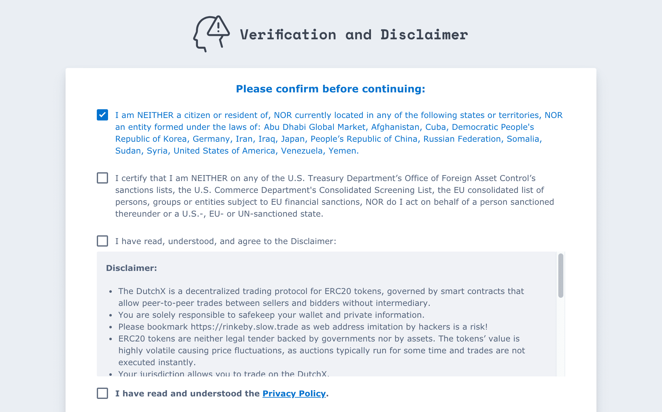 slow.trade - disclaimer