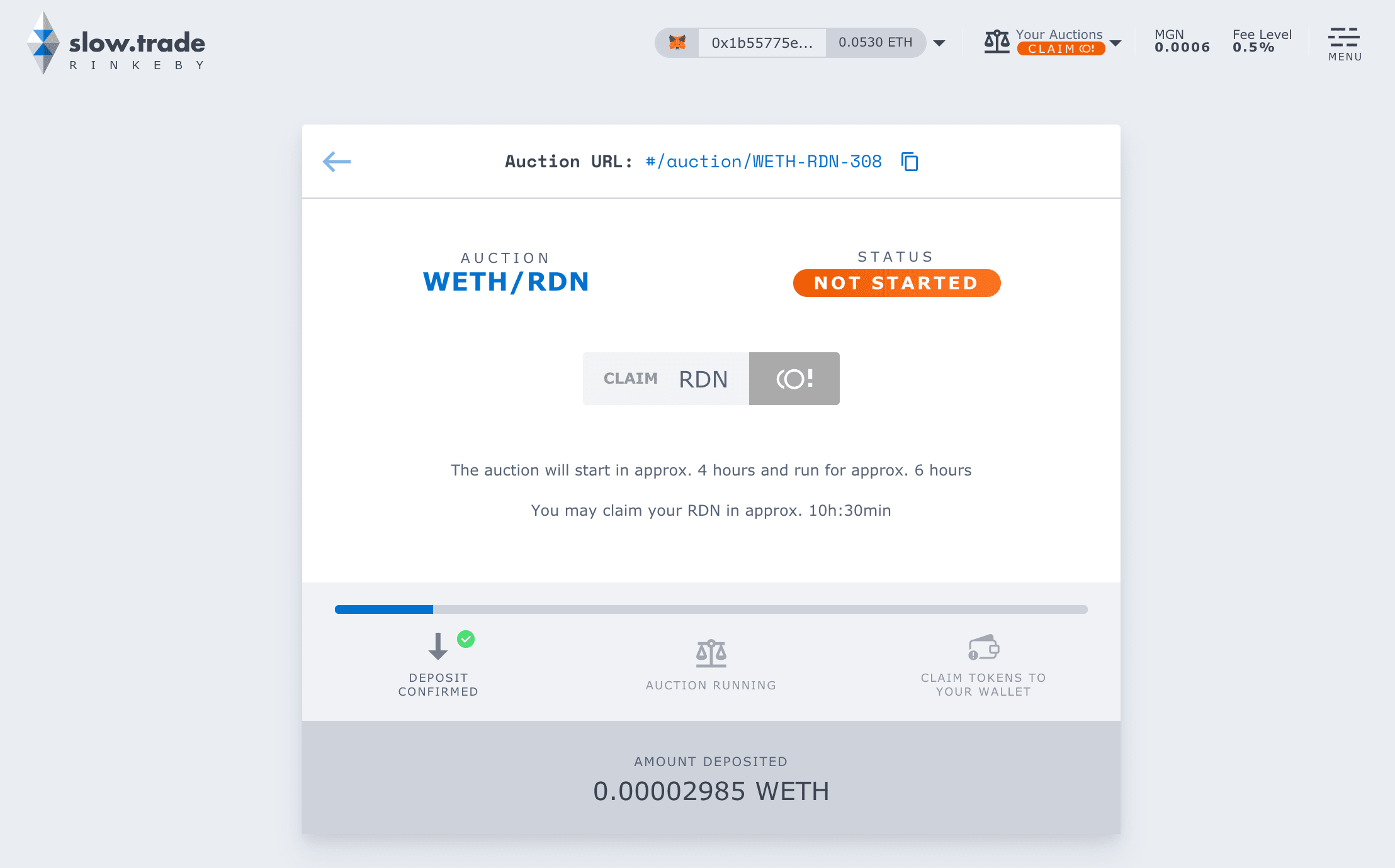 slow.trade - site view 6